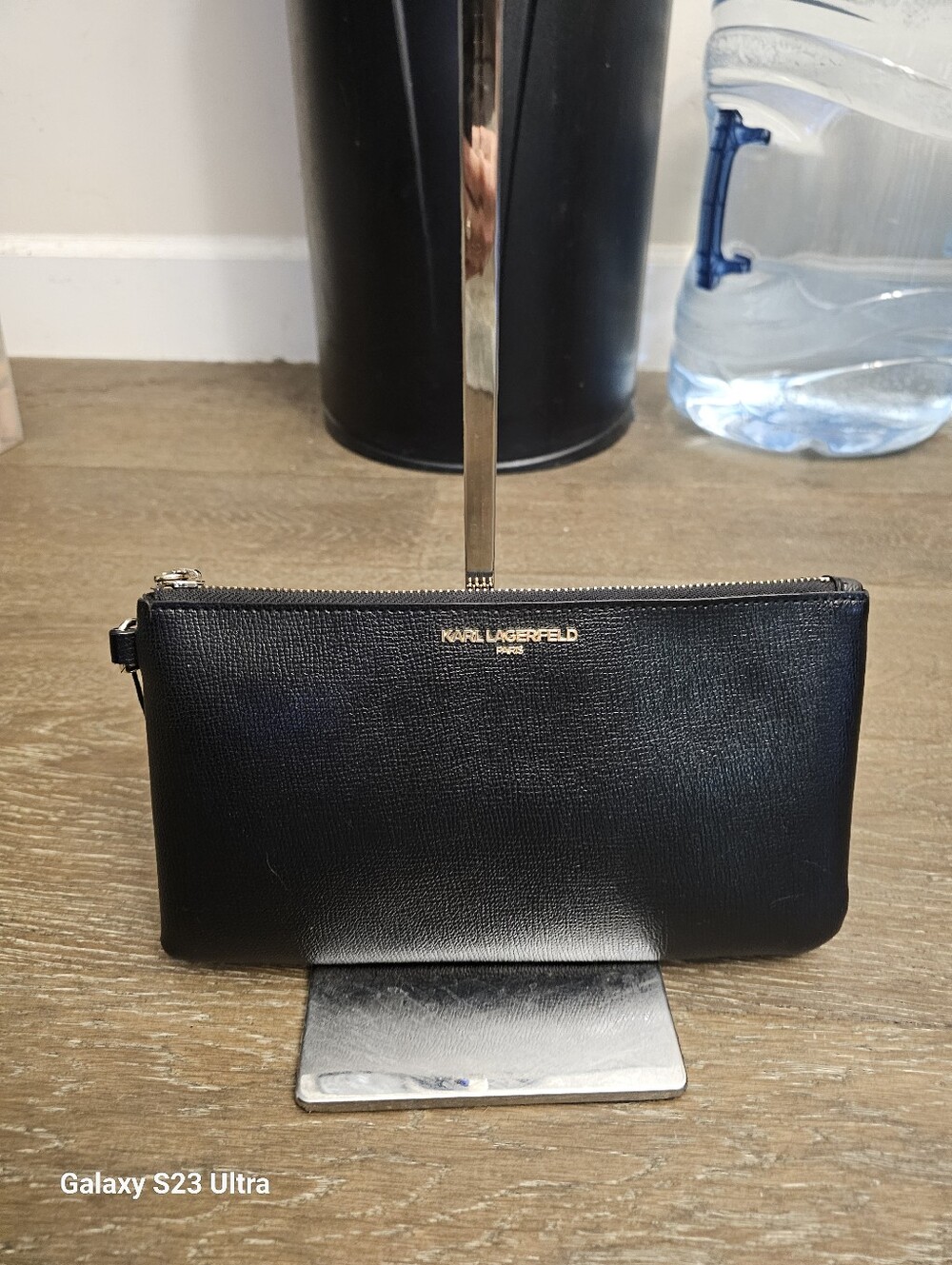 Karl Lagerfeld Black wristlet